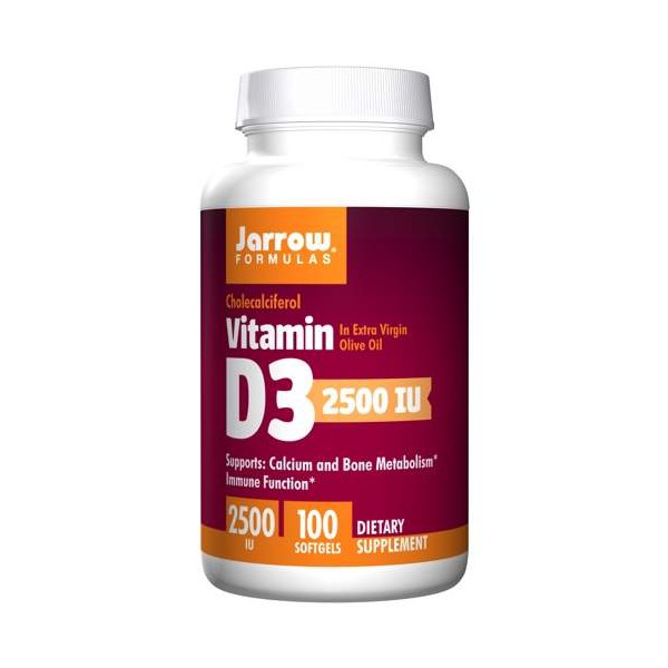 Vitamin D-3 2500IU Jarrow Formulas