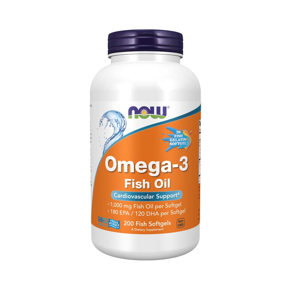 Omega-3 Molecularly Distilled Fish Softgels