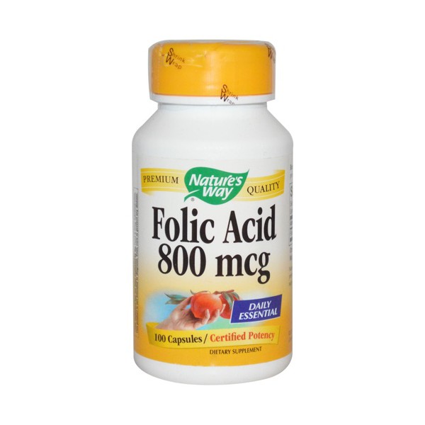 Folic Acid 800mcg Nature's Way