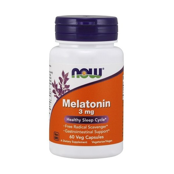 Melatonine 3mg Now Foods