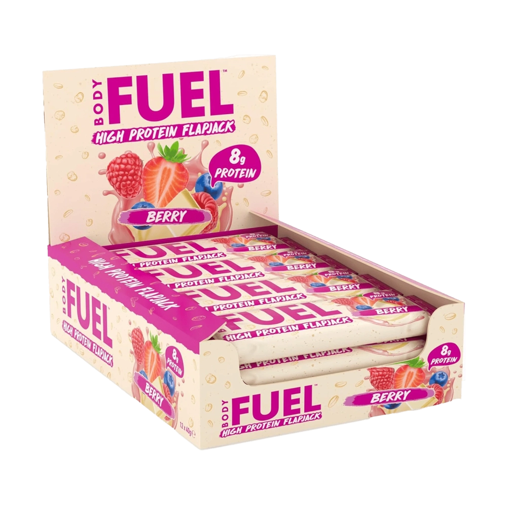 Body Fuel High Protein Flapjack 12x 40 g Applied Nutrition