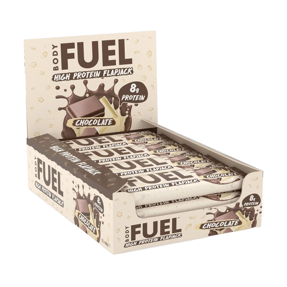 Body Fuel High Protein Flapjack 12x 40 g Applied Nutrition