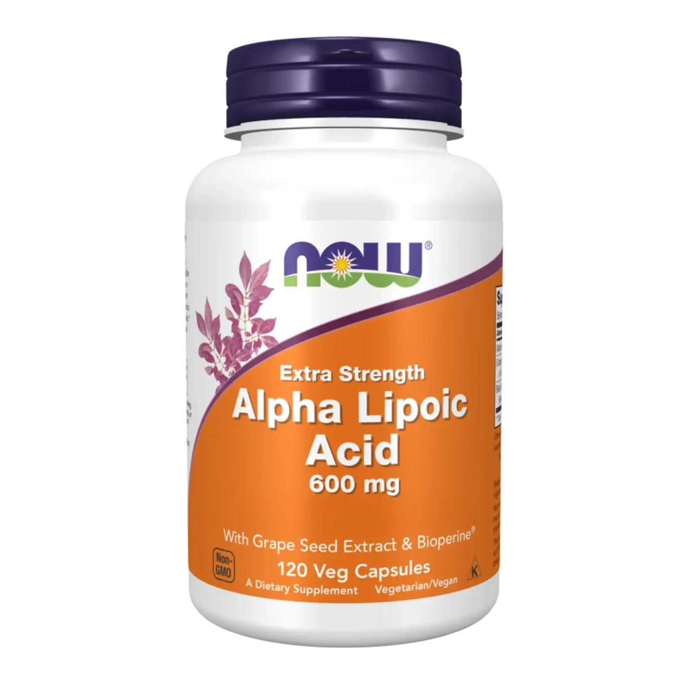 Alpha Lipoic Acid 600mg Now Foods