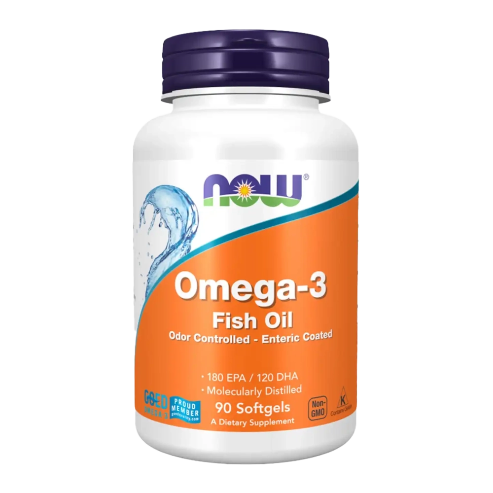Omega-3 Fish Oil, Cholesterol-free