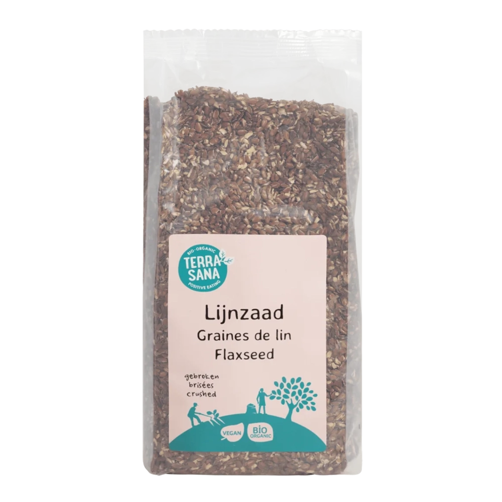 Raw Lijnzaad (Gebroken)