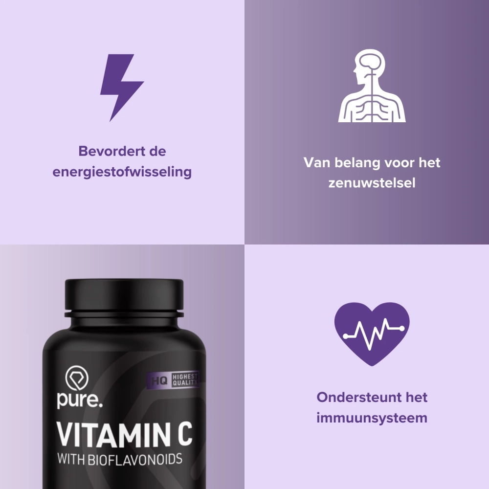 Vitamine C 1000mg, with Bioflavonoids