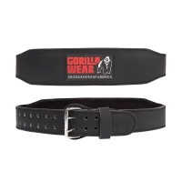 4 Inch Padded Leather Belt
