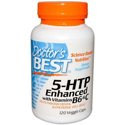5-HTP, Enhanced with Vitamins B6 & C 100mg