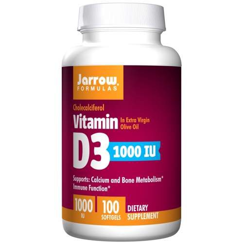Vitamin D-3 1000IU Jarrow Formulas