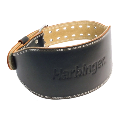 6 Inch Padded Leather Belt