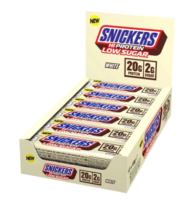 Snickers White Low Sugar High Protein Bar