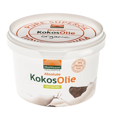 Kokosnoot Olie Ontgeurd