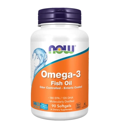 Omega-3 Fish Oil, Cholesterol-free