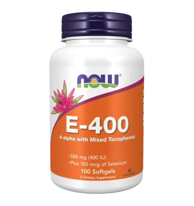 Vitamine E 400IU Mixed Tocopherols with Selenium