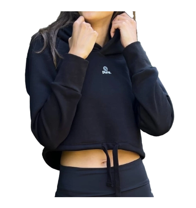 Cropped Hoodie Pure.