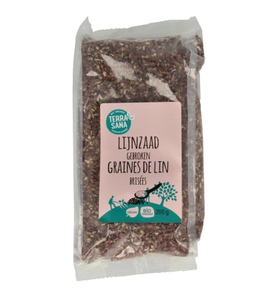 Raw Lijnzaad (Gebroken)