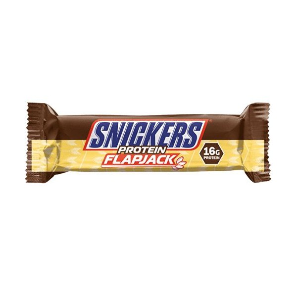 -Snickers Protein Flapjack