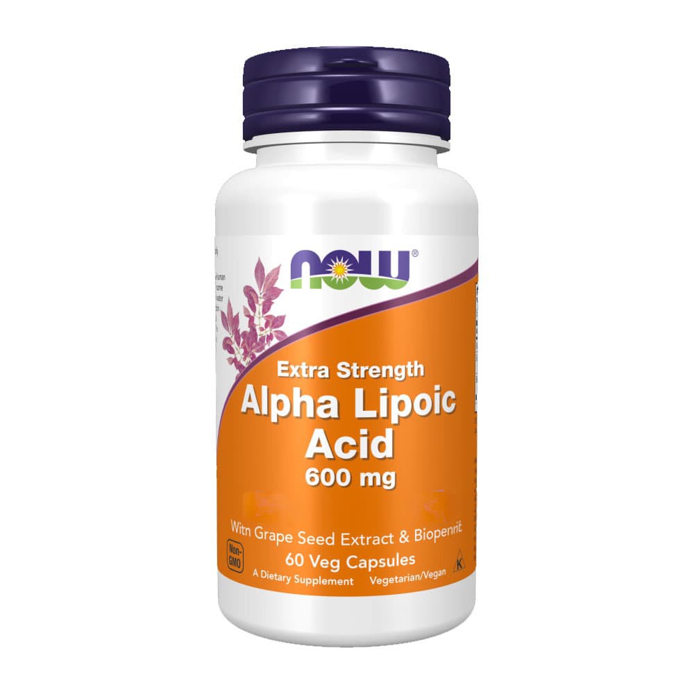 Alpha Lipoic Acid 600mg Now Foods