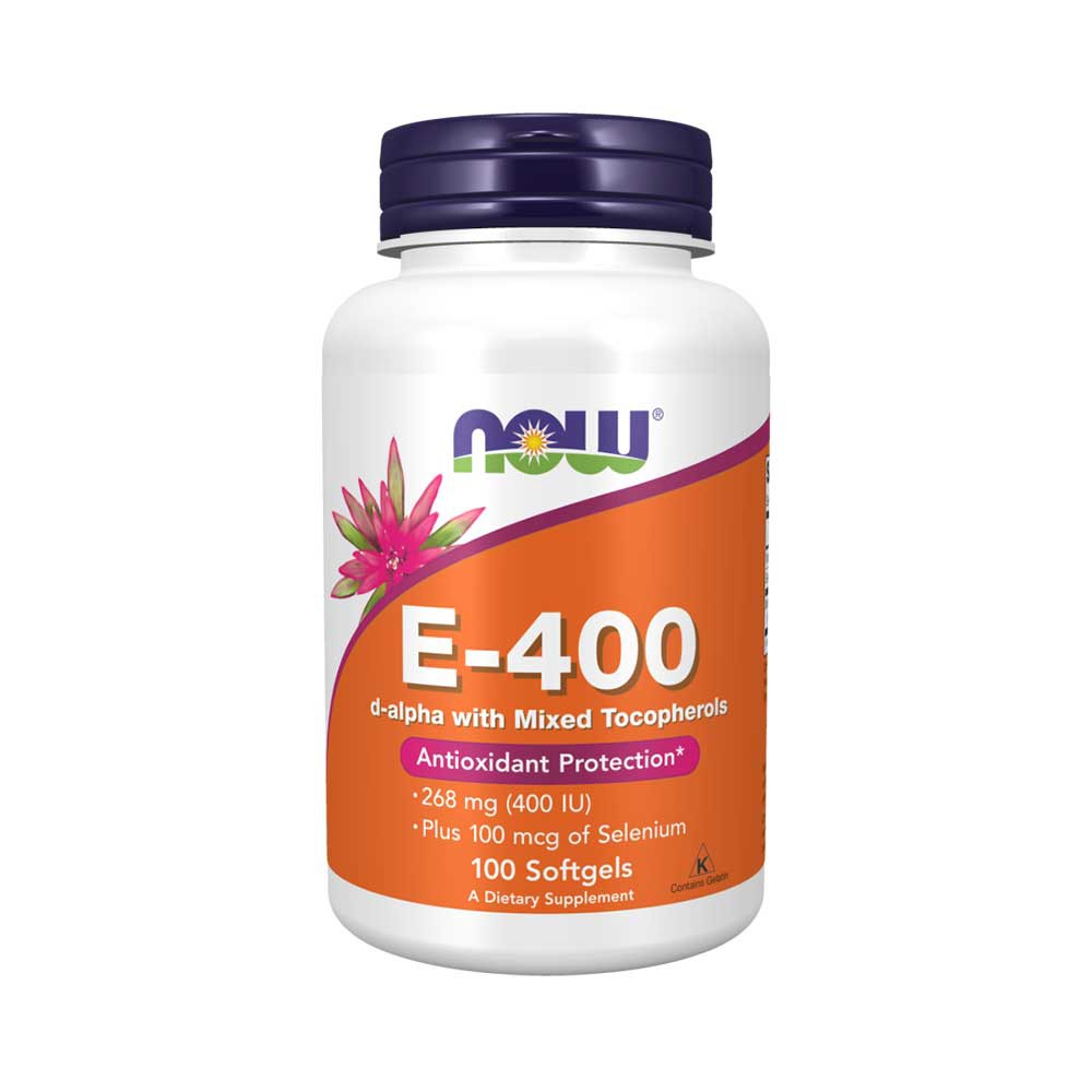 Vitamine E 400IU Mixed Tocopherols with Selenium