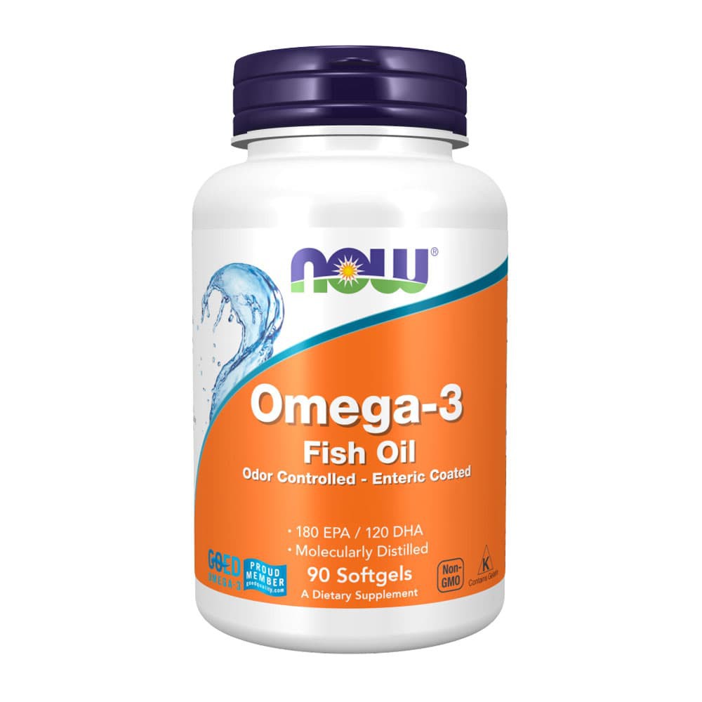 Omega-3 Fish Oil, Cholesterol-free