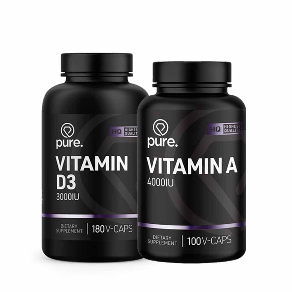 Vitamine D3 x Vitamine A