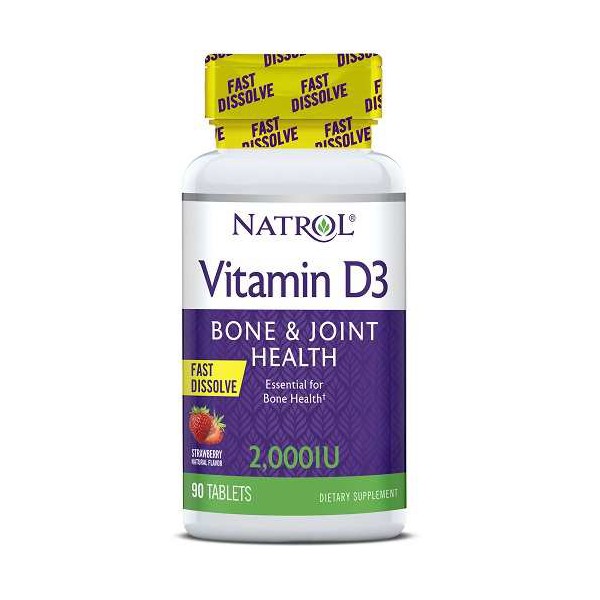 Vitamine D3 2000IU Natrol