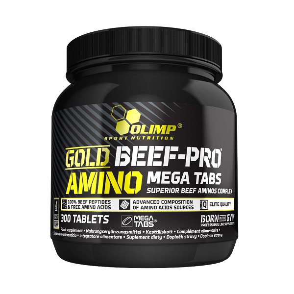 Gold Beef-Pro Amino Mega Tabs