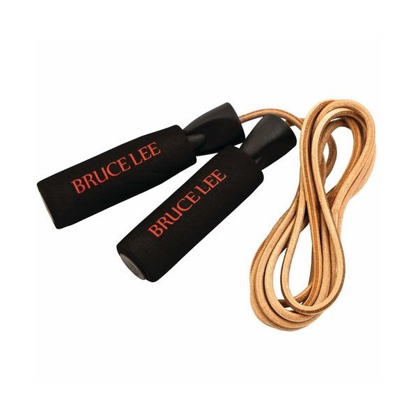Bruce Lee Dragon Weighted Leather Skipping Rope