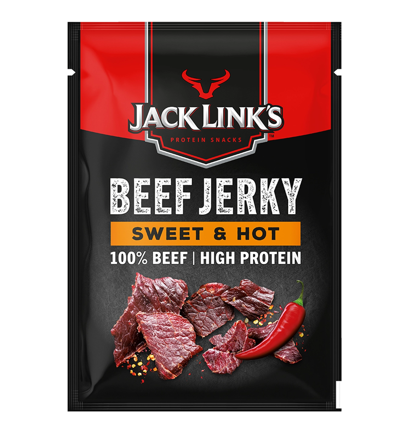 Jack Link's Beef Jerky - 1x 25 g - Sweet & Hot