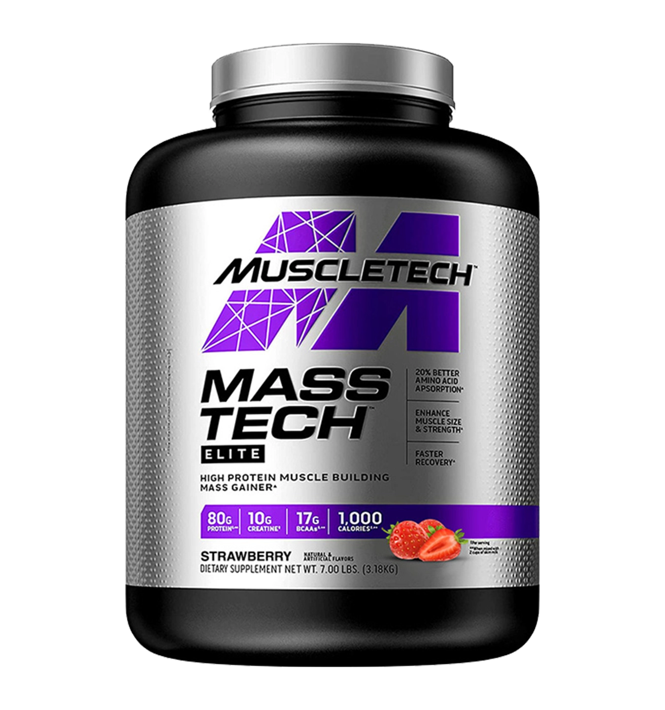 Mass Tech Elite - 3180 g - Aardbei