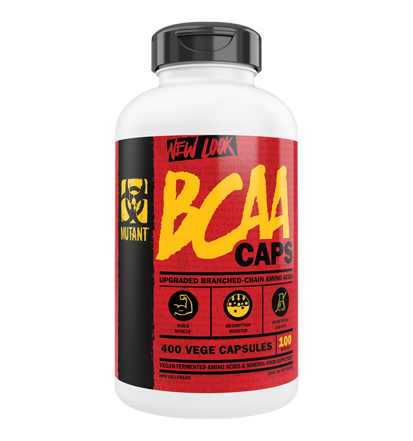 Mutant BCAA Caps - 400 v-caps