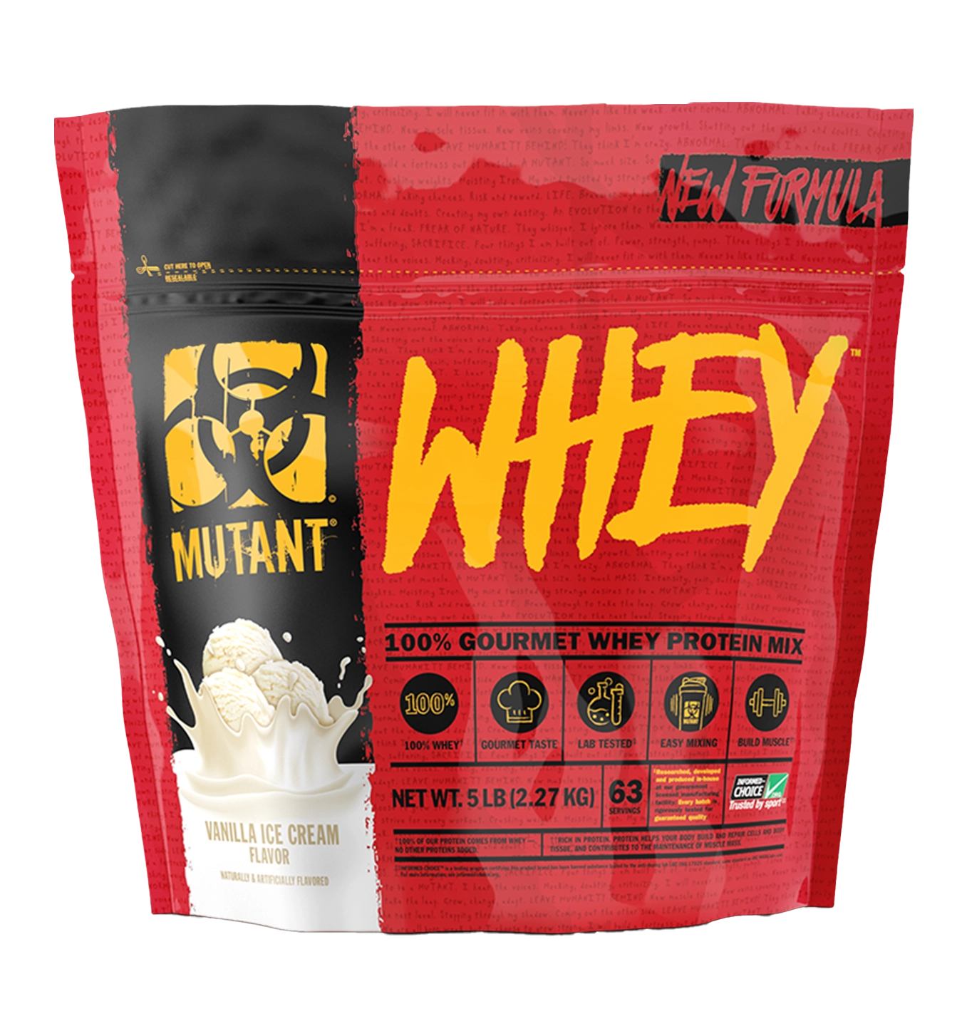 Mutant Whey - 2270 g - Vanille