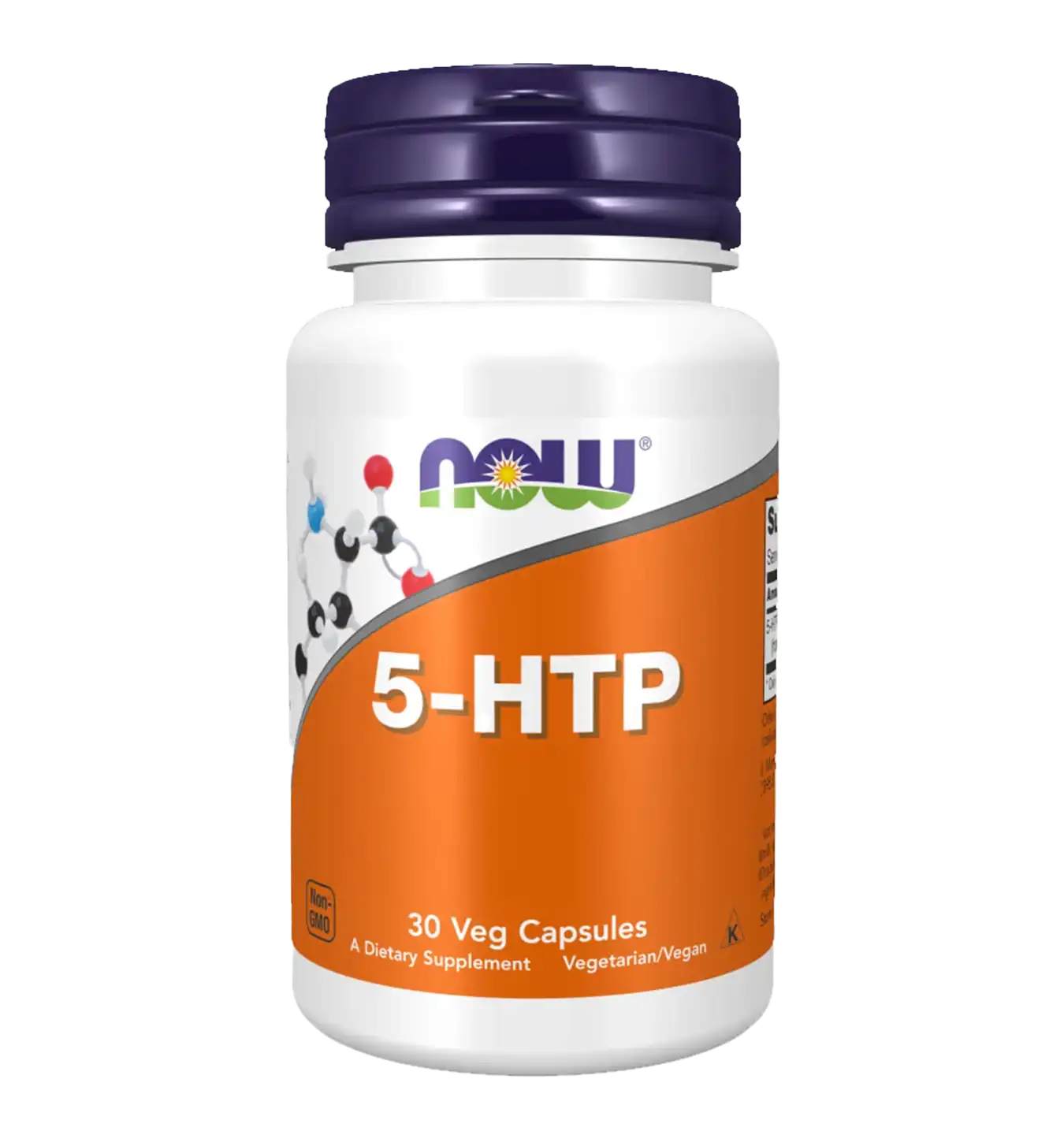 Now Foods 5-HTP 50mg - 30 v-caps