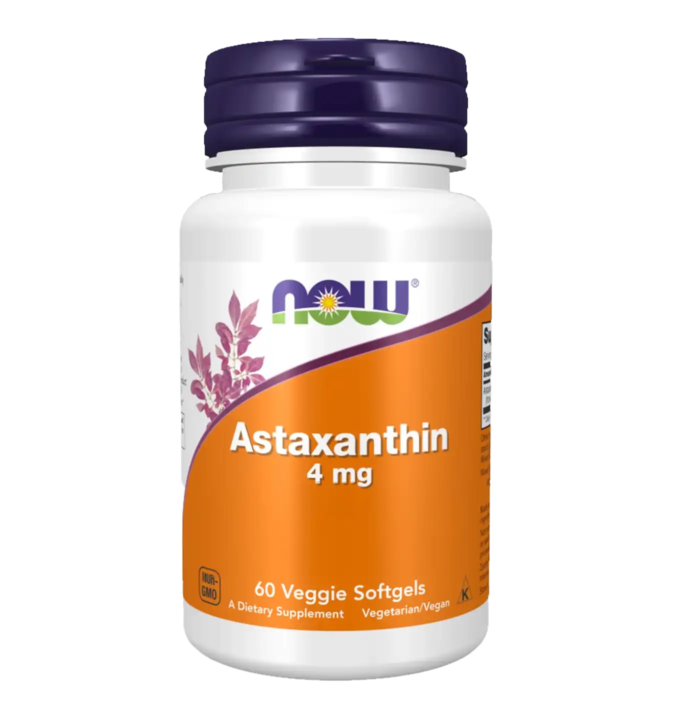 Now Foods Astaxanthine 4mg - 60 v-softgels