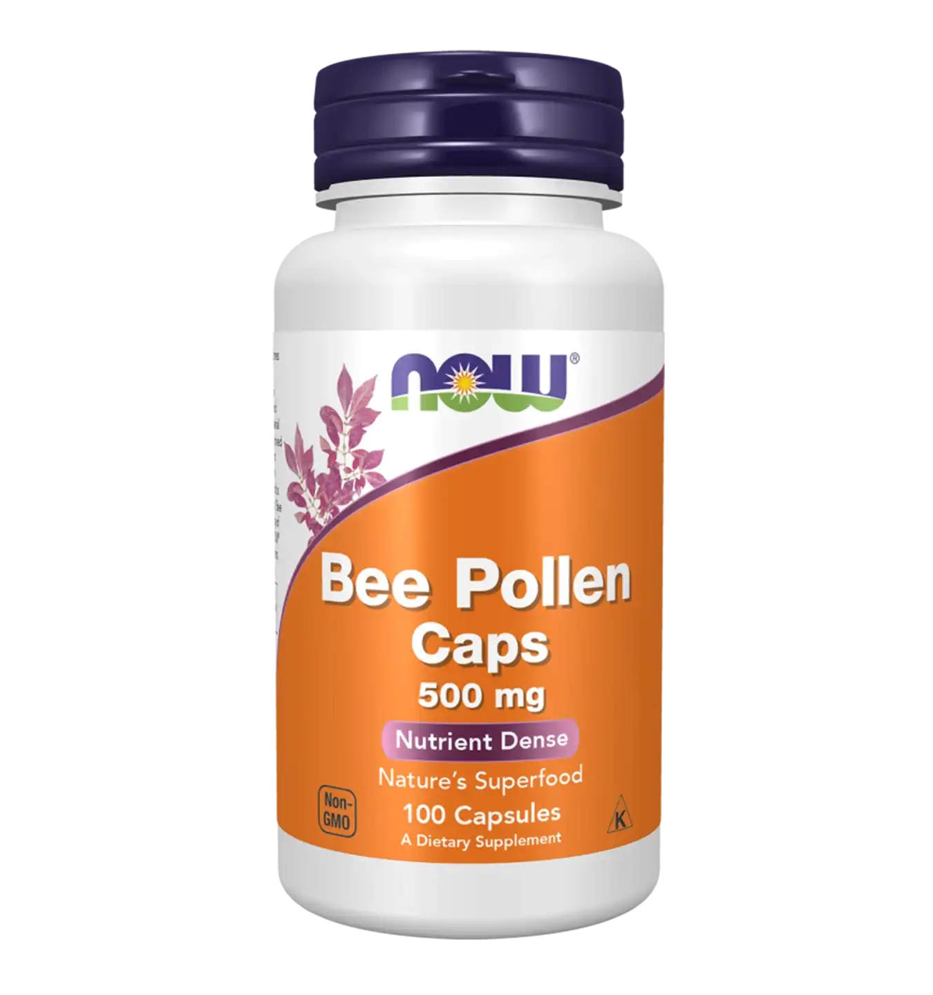 Now Foods Bee Pollen 500mg - 100 caps