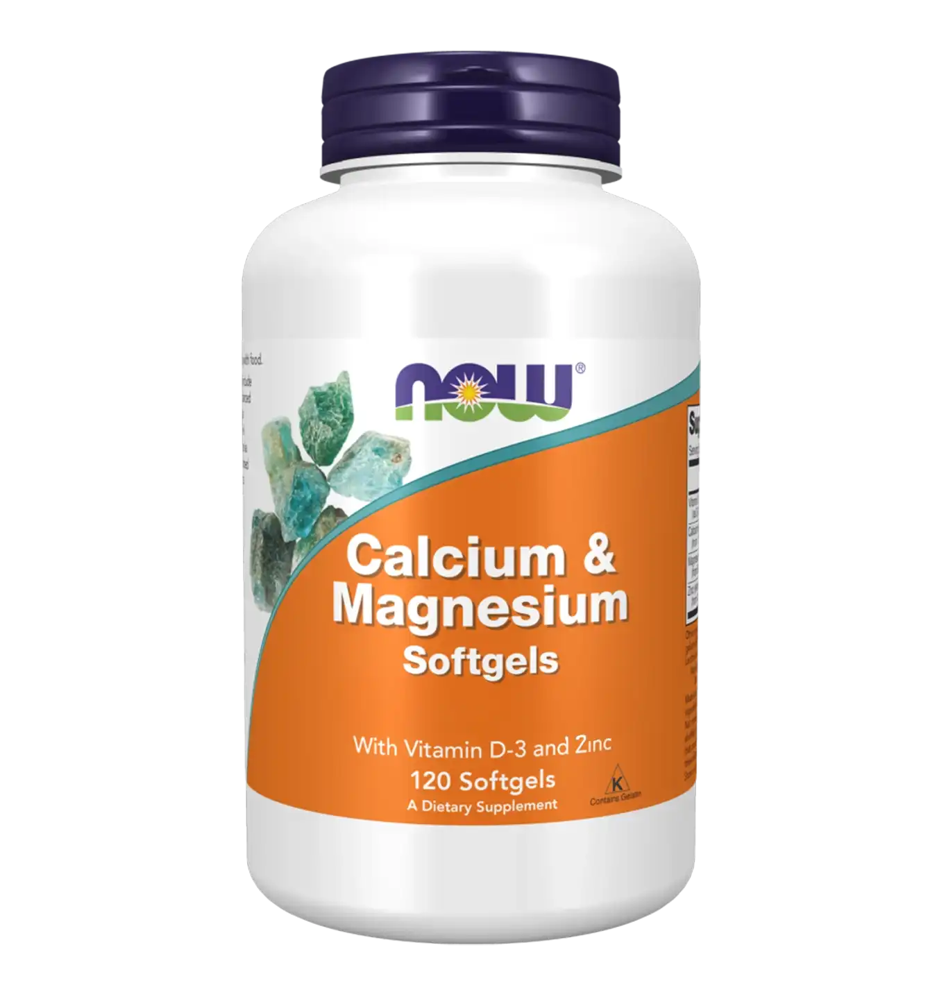 Calcium Magnesium with Vitamin D & Zinc - 120 softgels