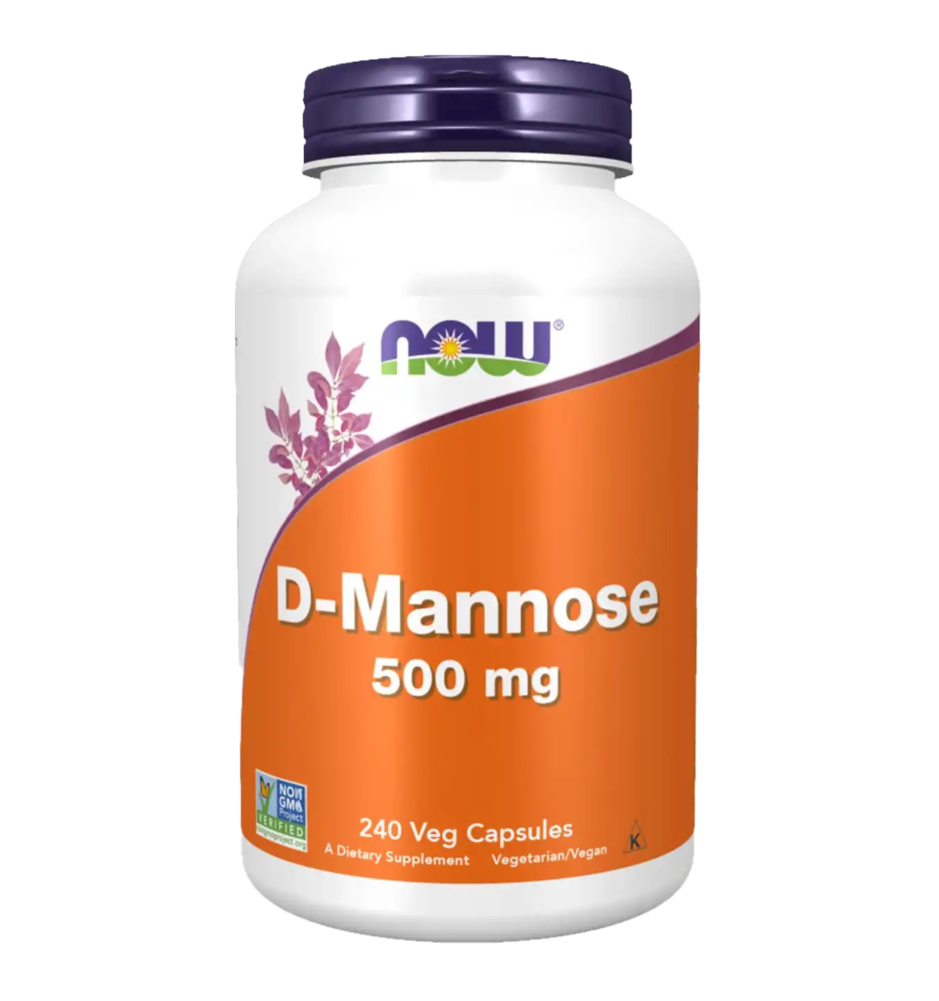 Now Foods D-Mannose 500mg - 240 v-caps
