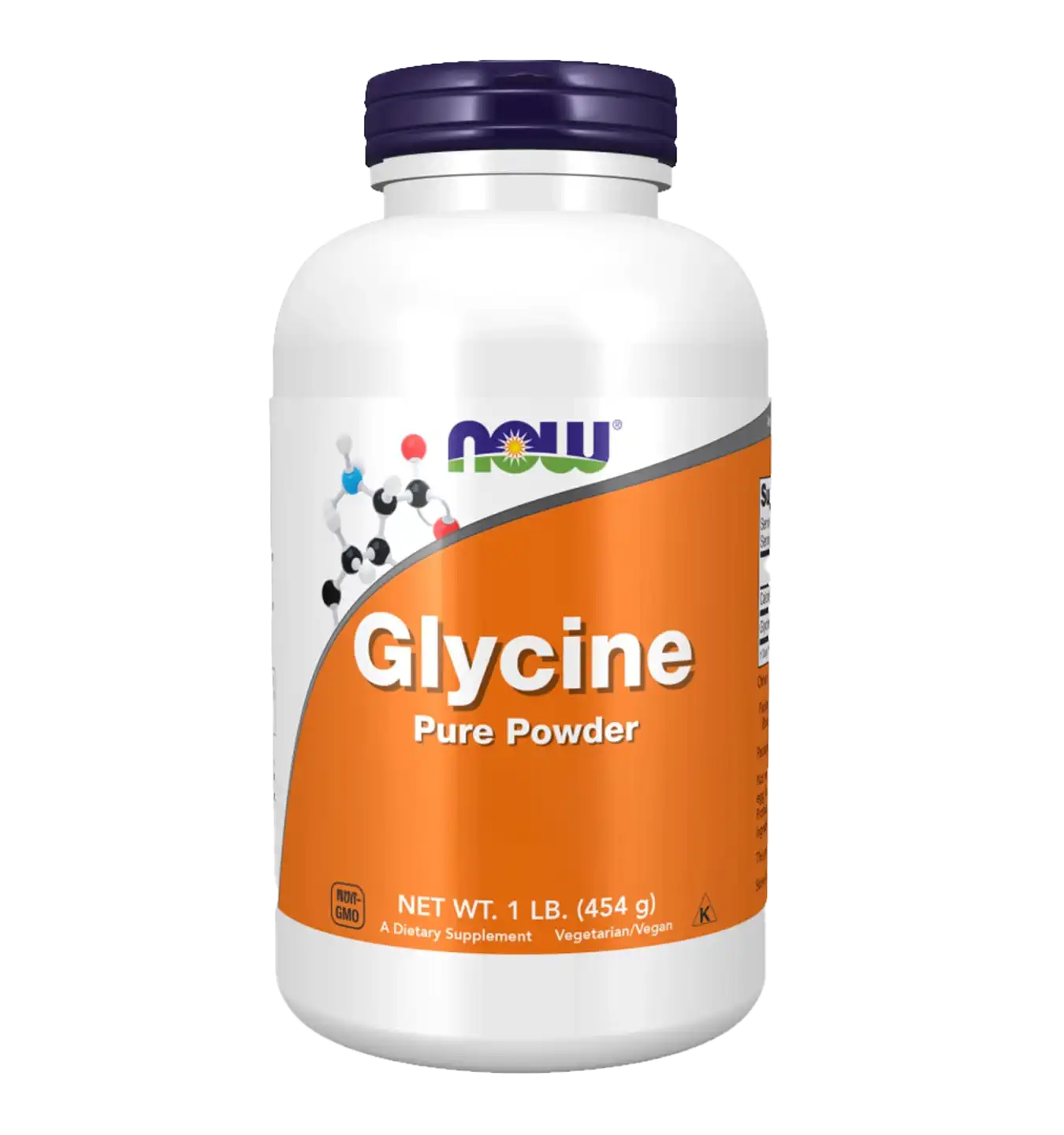 Now Foods Glycine Pure Powder - 454 g