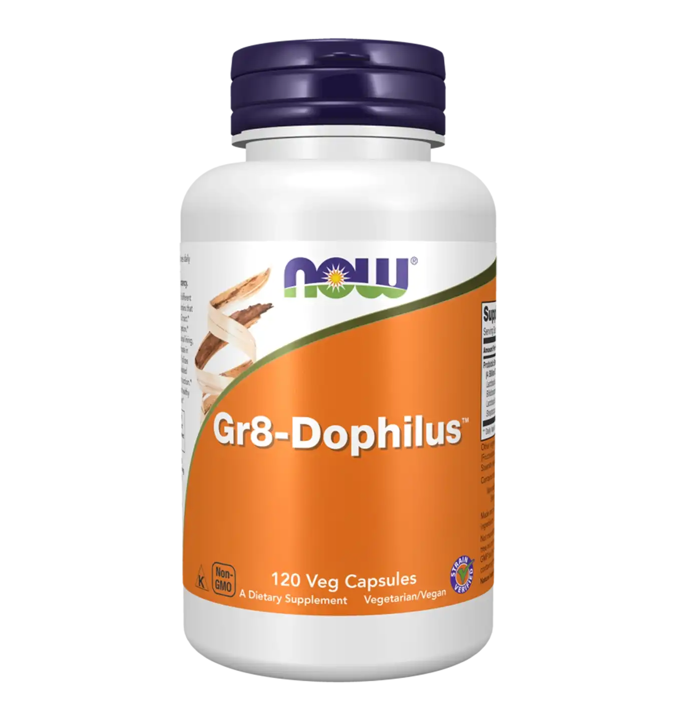 Now Foods Gr8-Dophilus - 120 v-caps