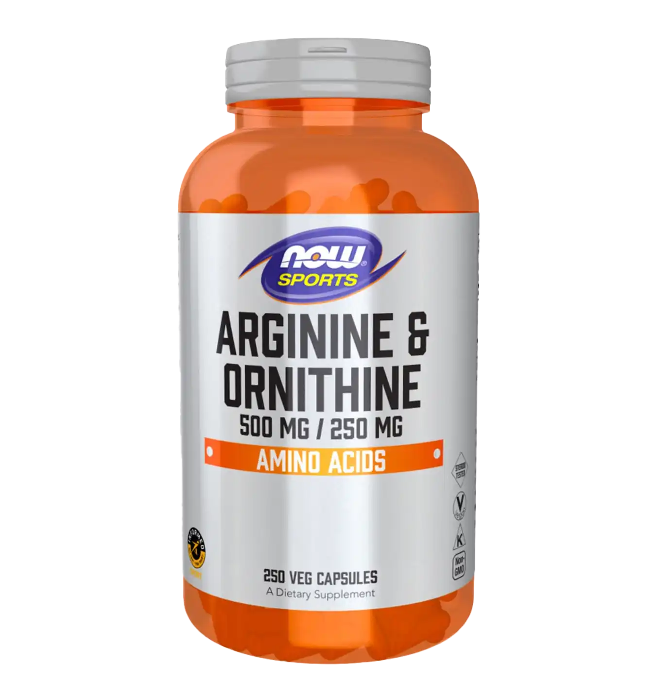 Arginine & Ornithine 500/250mg - 250 caps