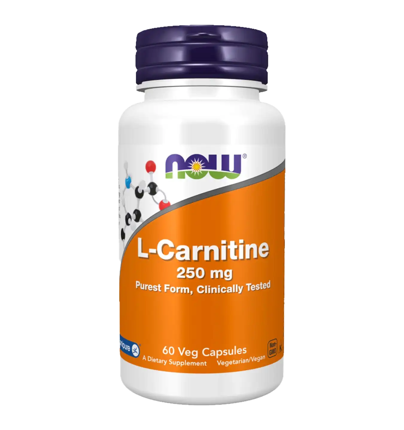 L-Carnitine Now Foods - 60 v-caps