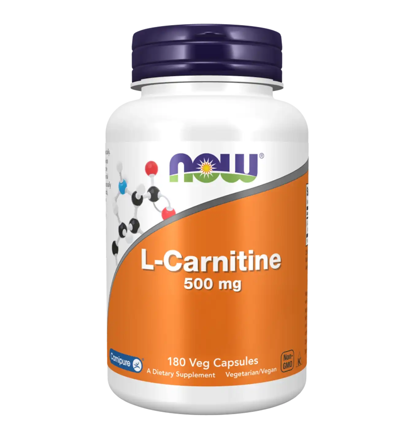 L-Carnitine 500mg - 180 v-caps