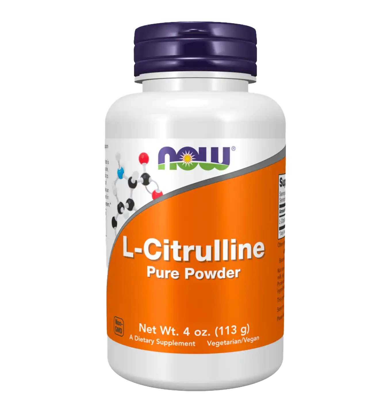 Now Foods L-Citrulline Powder - 113 g