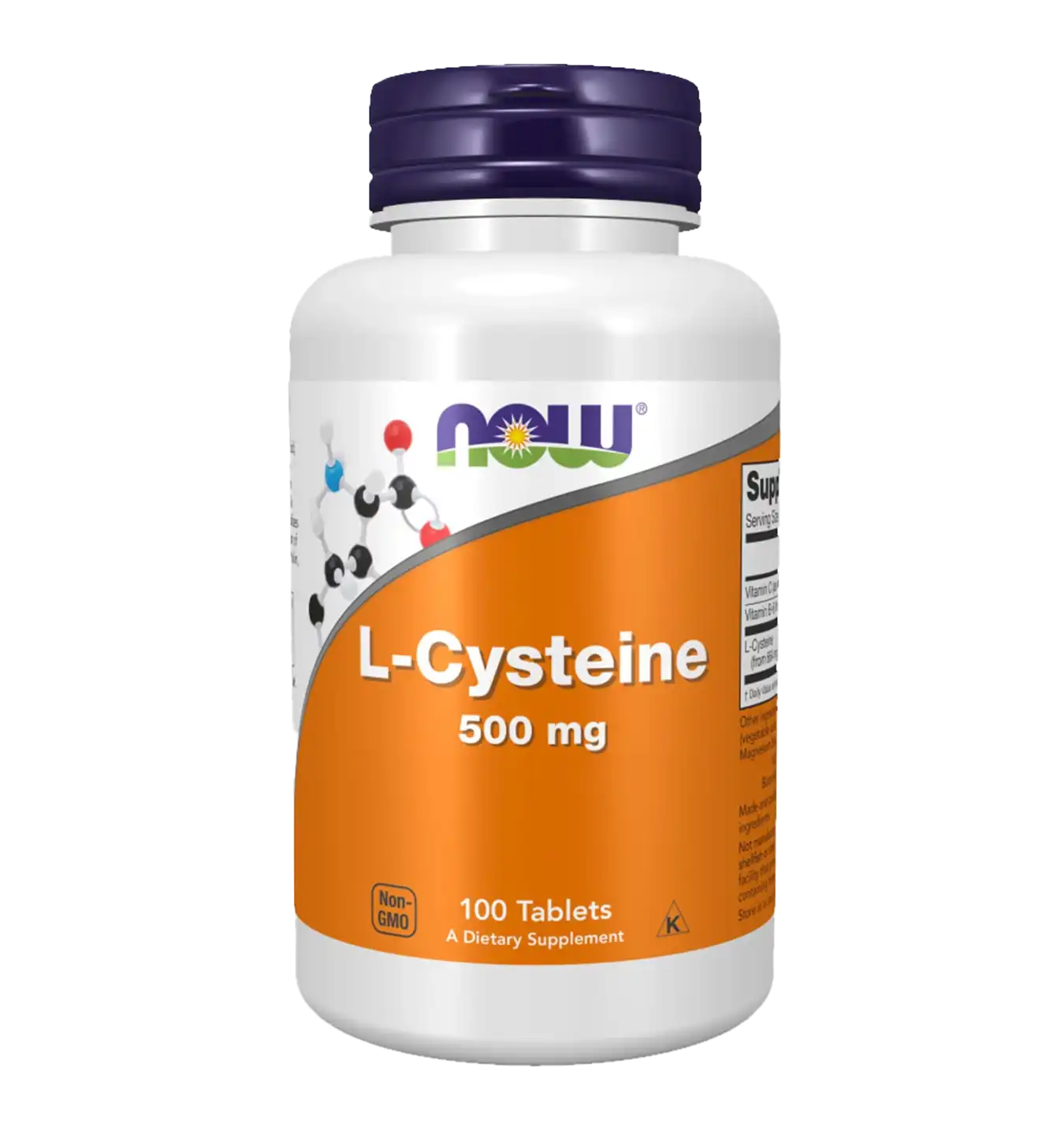 Now Foods L-Cysteine 500mg - 100 tabl
