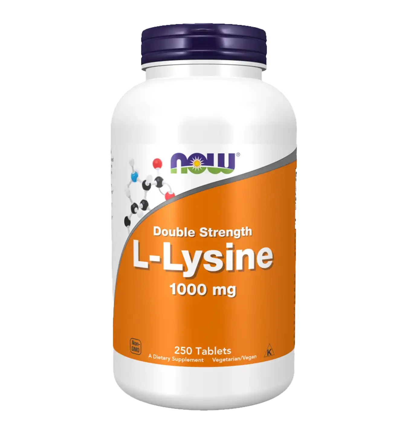 Now Foods L-Lysine 1000mg - 250 tabl