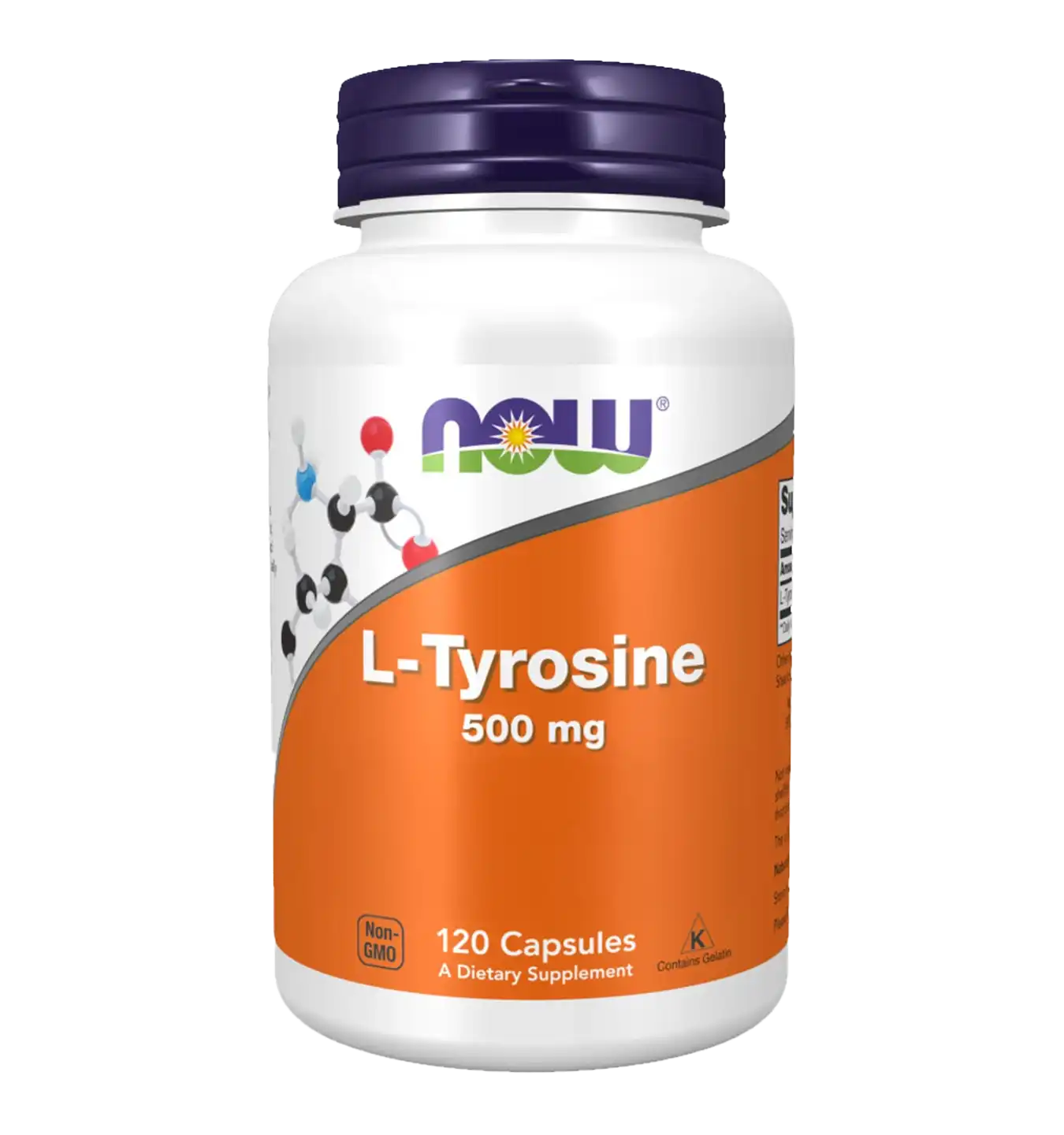 Now Foods L-Tyrosine 500mg - 120 caps