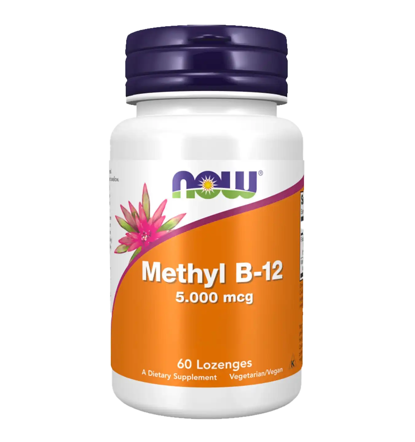 Now Foods Methyl B-12 5000mcg - 60 lozenges