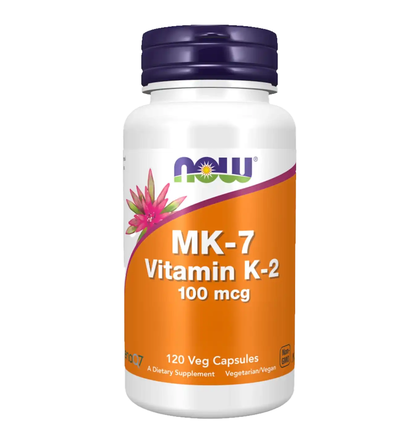 Now Foods MK-7 Vitamin K-2 100mcg - 120 v-caps