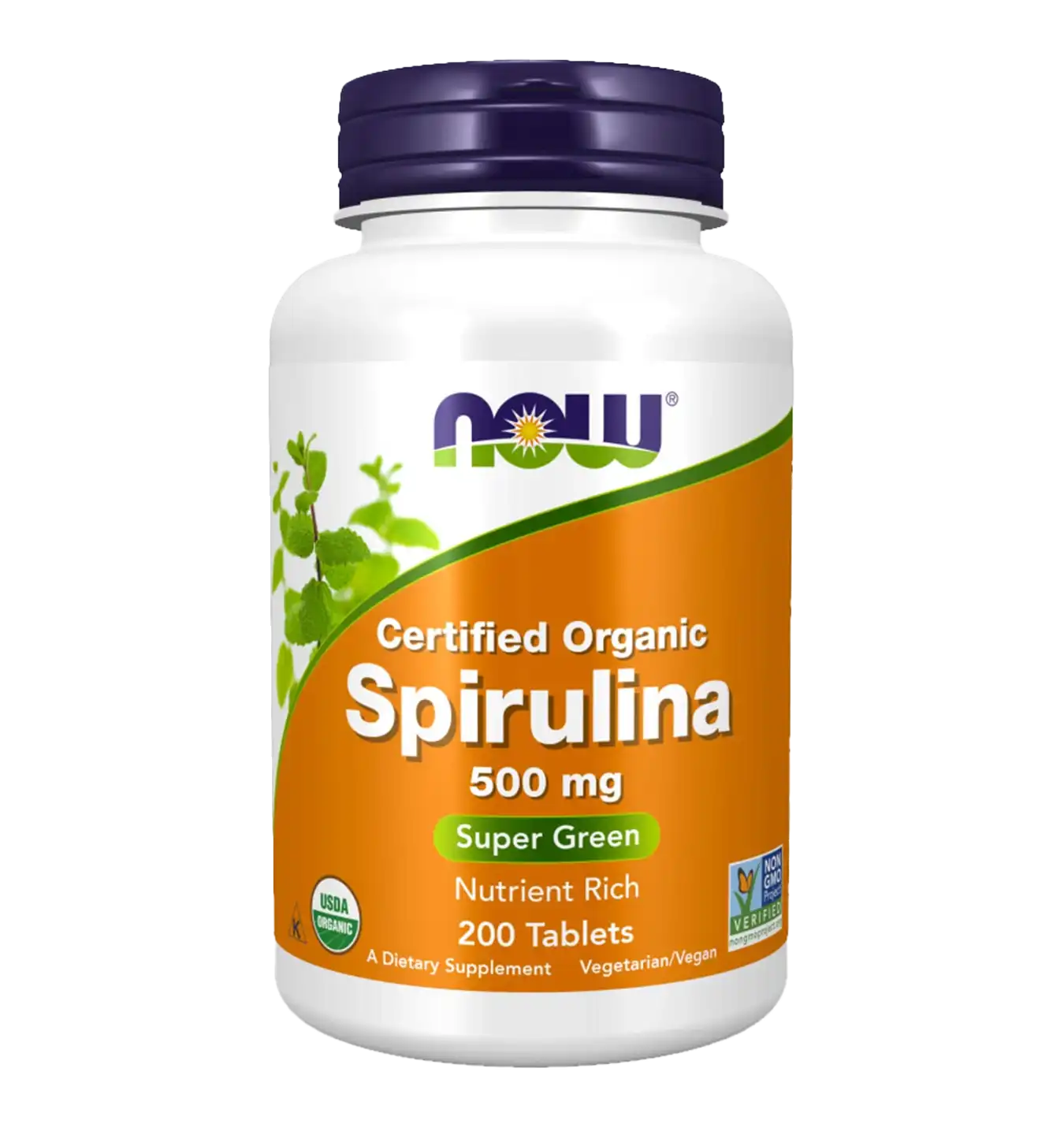 Spirulina 500mg - 200 tabl
