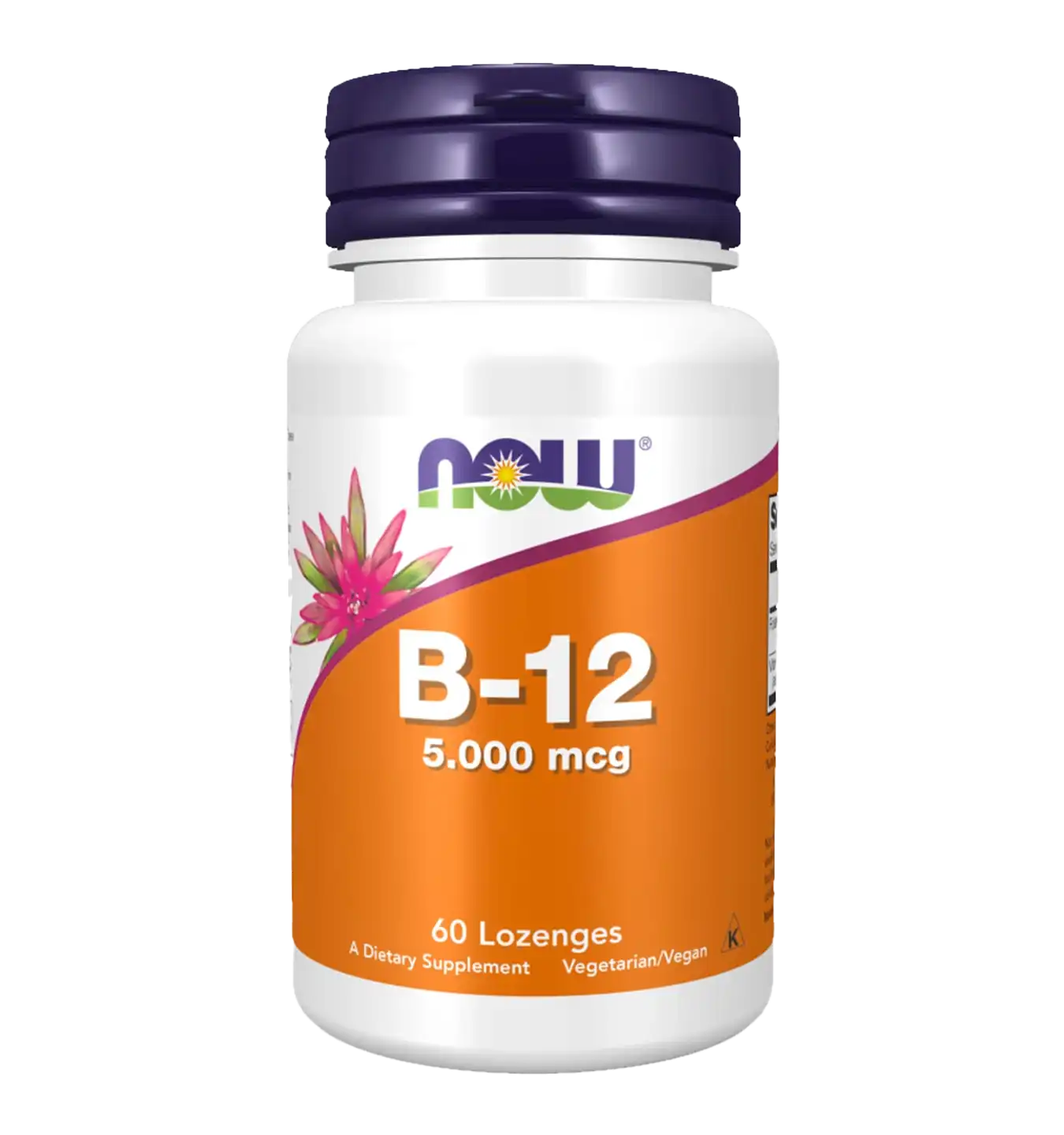 Vitamine B-12 5000mcg - 60 lozenges